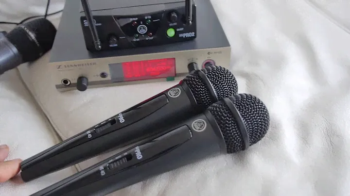 Sennheiser e835/G300 против AKG WMS40 — советы по использованию микрофона для начинающих мобильных диджеев + мероприятия