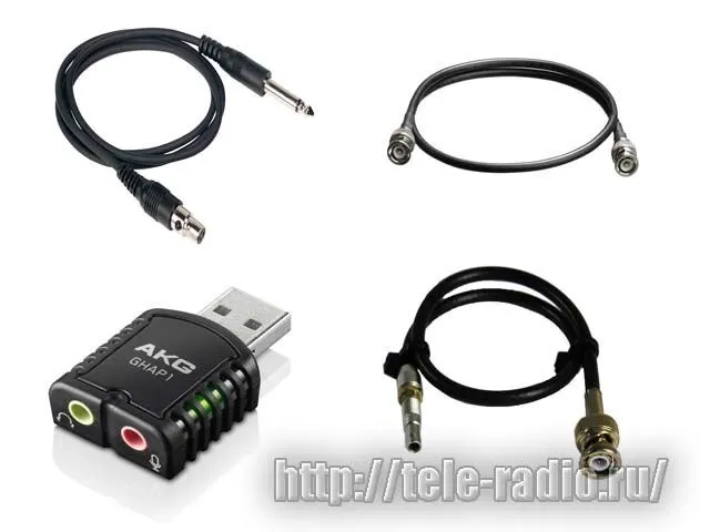 AKG кабели и переходники для микрофонов, радиосистем и наушников-0