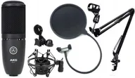 НАБОР 2 СТУДИЙНЫХ КОНДЕНСАТОРНЫХ МИКРОФОНОВ AKG P120 XLR