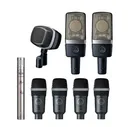 AKG DRUMSET PREMIUM - комплект микроф для ударных инструментов(1x D12VR, 2x C214, 1x C451, 4x D40)