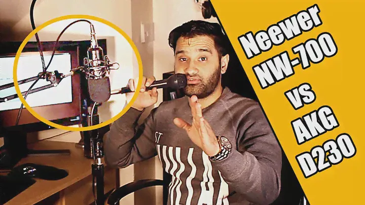 Neewer NW-700 Microphone vs My AKG D230 unedited Raw Audio