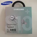 🛍 Проводные наушники SAMSUNG AKG с микрофоном, музыкальные наушники, Спортивная гарнитура для смартфонов S10 S9 S8, штекер 3,5 мм
