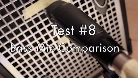 Bass Mic Comparison - SM57/421/Audix/Akg - Test #8
