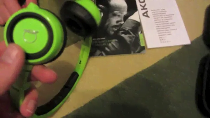Headphone Kopfhörer AKG Q 460 Unboxing