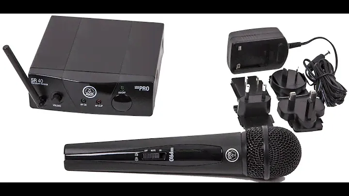 РАДИОСИСТЕМА AKG WMS40 Mini Vocal ОБЗОР!!!