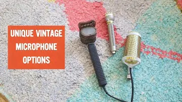 Recording With Unique Vintage Microphones: Track #4