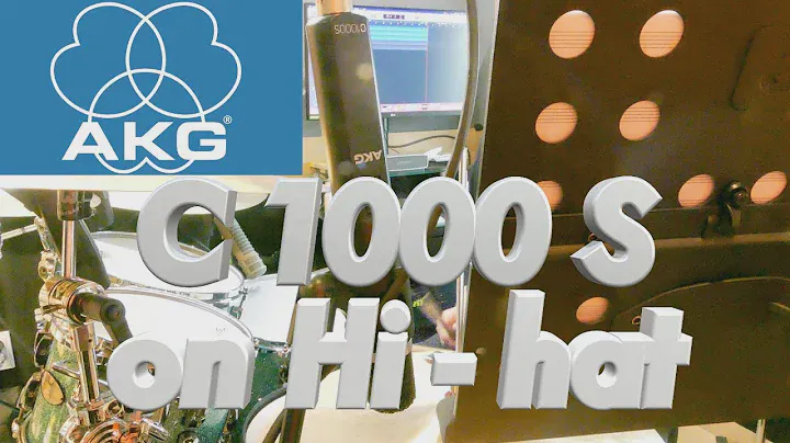 AKG C1000S on Hi - Hat Sound Sample