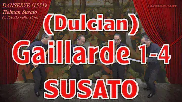 Gaillarde 1 - 4 from DANSERYE(1551) by Tielman Susato; Dulcians: Yasuhiko Higaki