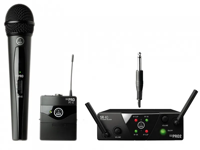 AKG WMS40 Mini2 Mix Set US45AC (660.7/662.3МГц)-0
