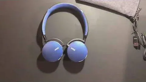 AKG Y500 On Ear Foldable Wireless Bluetooth Headphones Review, Beautiful design, great sound and fea