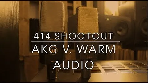 Akg C414 Vs Warm Audio WA14 I Shred Shed