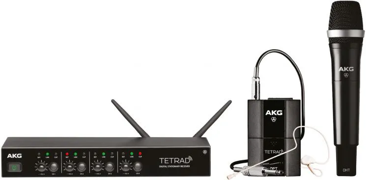 Радиосистема (радиомикрофон) AKG DMS Tetrad Mixed Set-0