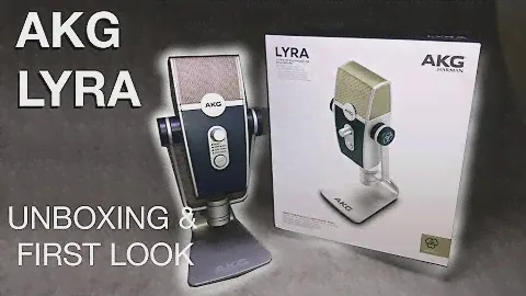 AKG LYRA — Многорежимный USB-микрофон Ultra HD — Распаковка и первый взгляд