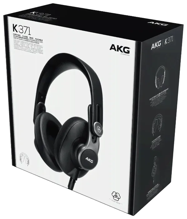 Наушники AKG K 371 black-1