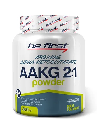 AAKG 2:1 Powder (Аргинин Альфа-Кетоглутарат) 200 г (Be First)-0