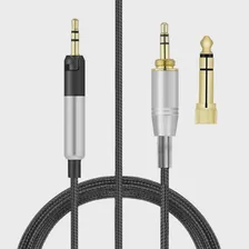 Сменный Удлинитель кабеля в нейлоновой оплетке 6,35 мм для наушников AKG K361 K361BT K361-BT
