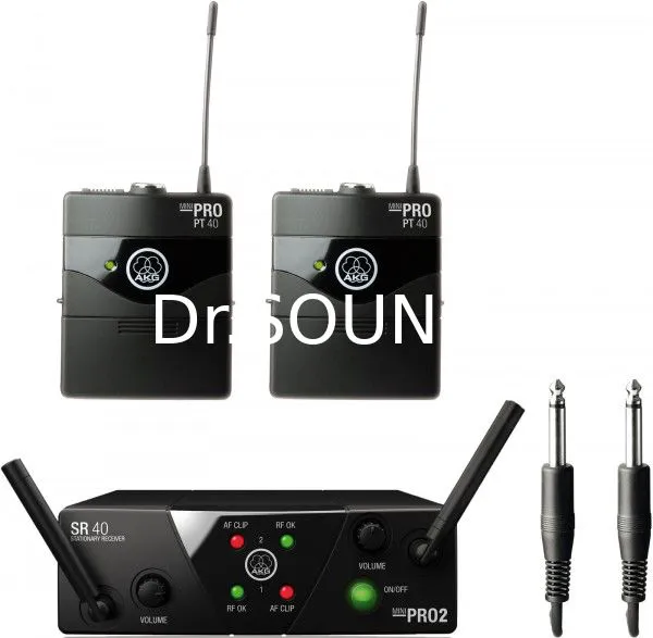 Радиосистема (радиомикрофон) AKG WMS40 Mini2 Instrumental Set US45A/C-0