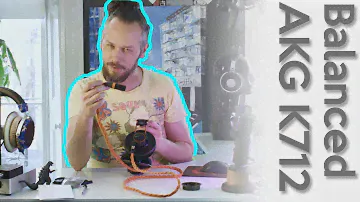 AKG K712 Balanced mod - It took a long time but we now have a DIY kit available