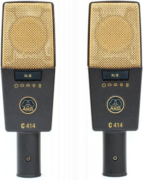 AKG C414XLII/ ST стереопара студийных микрофонов-0