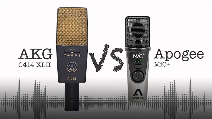 AKG C414 XLII vs Apogee MiC+