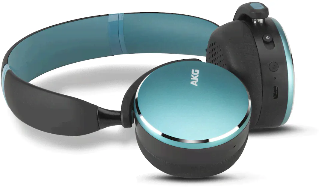 Беспроводные наушники AKG Y500 Wireless Зеленые-0