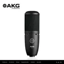 AKG Микрофон для подкастов P120, черный матовый