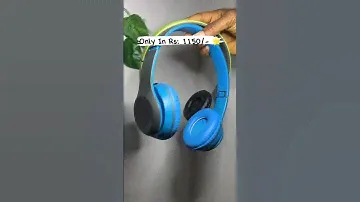 P47 Bluetooth Headphones Over Ear Foldable Headset For Gaming 🎧