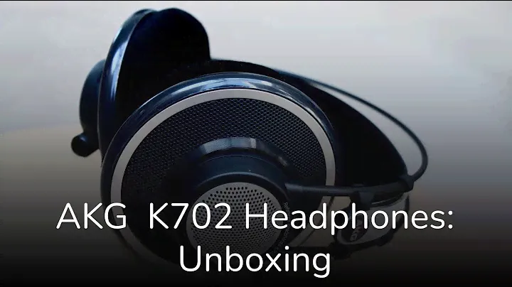 AKG K702 Headphones Review: Unboxing