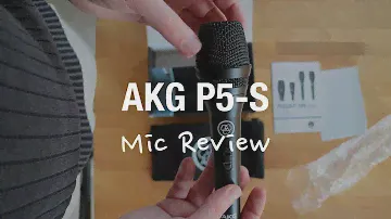 Обзор вокального микрофона AKG P5S (суперкардиоидный XLR)
