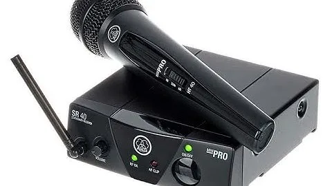 Радио микрофонная система AKG SR 40 Mini pro . Обзор.