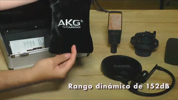 AKG C414 XLII Micrófono de Condensador Super sensible