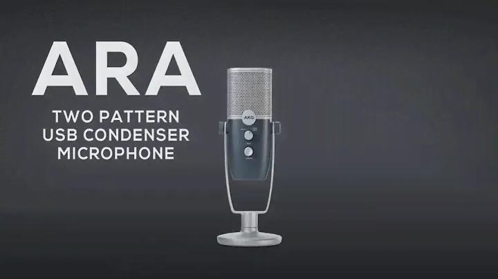 AKG Ara USB Microphone | Launch Event