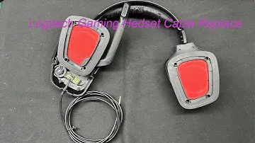 How to Replace Logitech G431 G331 G432  Wired Gaming Headset Audio Cable: DIY Tutorial