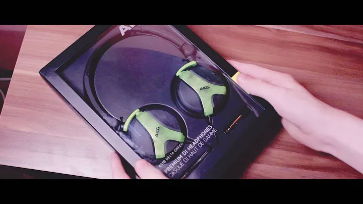 AKG K518 Unboxing