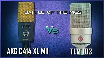 Neumann TLM 103 против AKG 414 XL MII Обзор / Тест / Сравнение