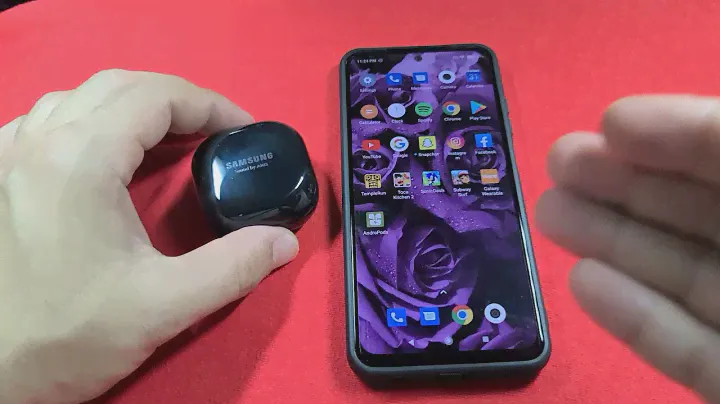 как настроить Galaxy Buds Live на телефоне Xiaomi Redmi Note 10
