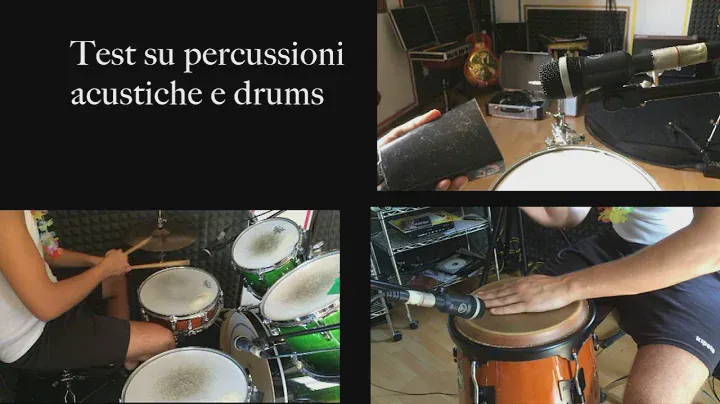 AKG D40 SESSIONE Test Percussiva