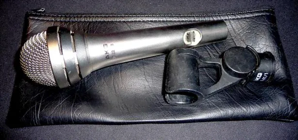 $65 · AKG D320B dynamic vocal microphone-1