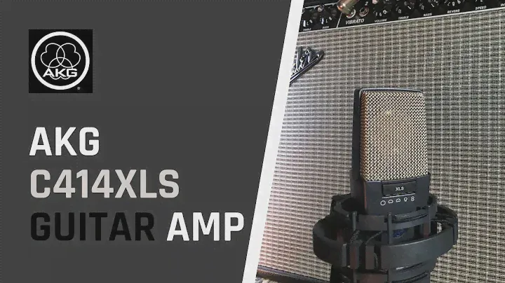 AKG C414 XLS | Fender Deluxe Reverb Guitar Amp - How to Mic (No Talking) Recording Tips and Tricks 🎤