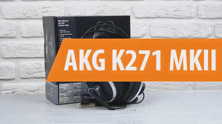 Распаковка AKG K271 MKII / Unboxing AKG K271 MKII