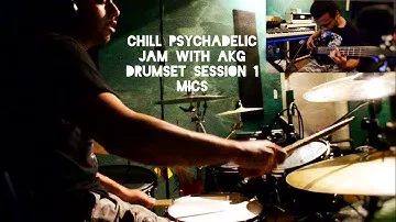 AKG DRUMSET SESSION 1 mic kit test jam
