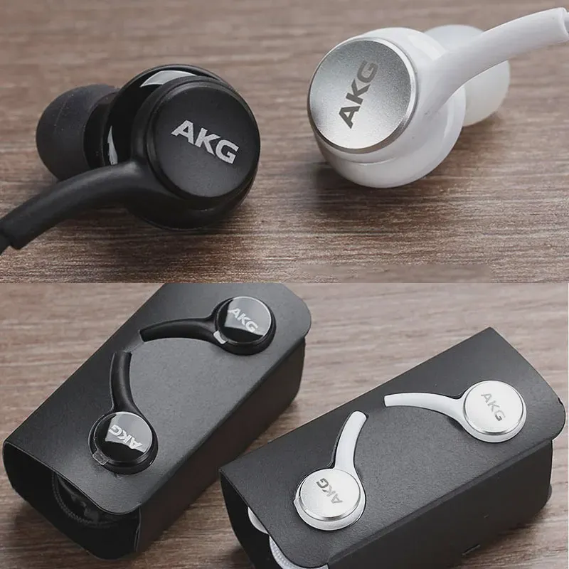 🛍 Проводные наушники SAMSUNG AKG с микрофоном, музыкальные наушники, Спортивная гарнитура для смартфонов S10 S9 S8, штекер 3,5 мм-3