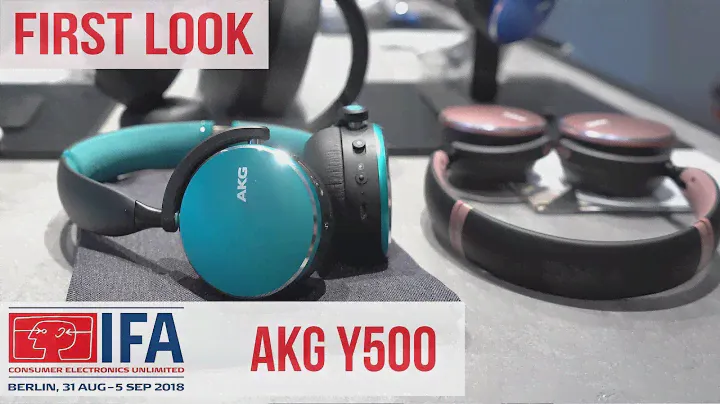 AKG Y500 Bluetooth-Kopfhörer First Look (Deutsch) #IFA2018
