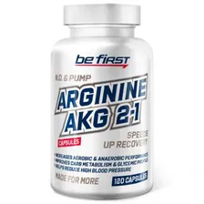 Аминокислота Be First Arginine AKG 2:1 120капс