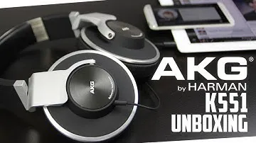 AKG K551 Kopfhörer - Unboxing / First Look 2014