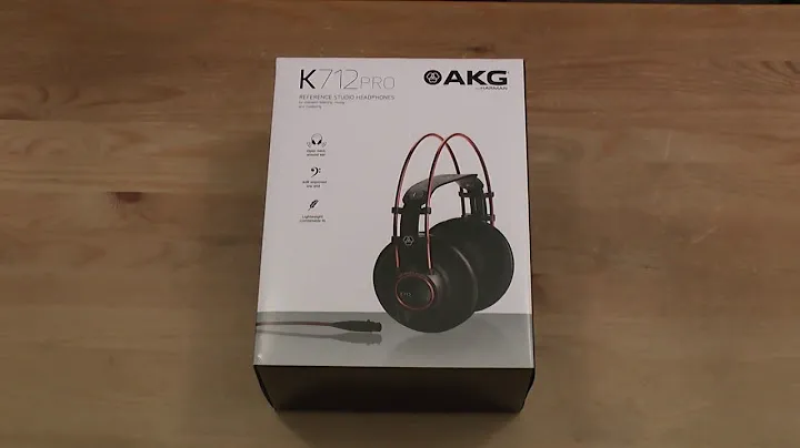 Распаковка AKG K712Pro