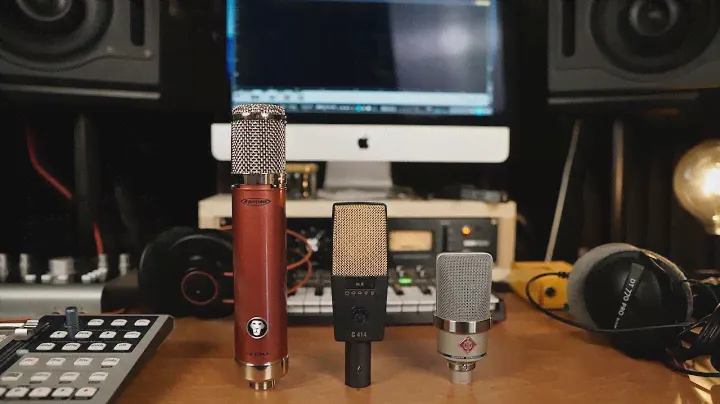 Avantone CV-12 BLA vs. AKG C414 XLII vs. Neumann TLM 102 (Vocal Test)