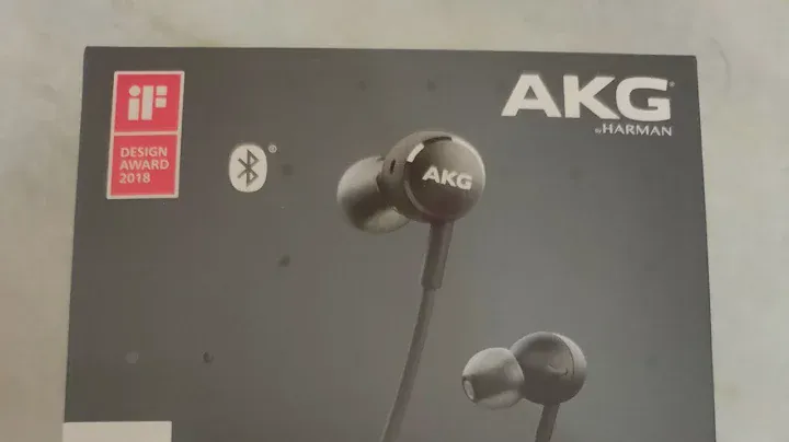 AKG BY HARMAN  Y100 BLUETOOTH WIRELESS EARPHONES||UNBOXING