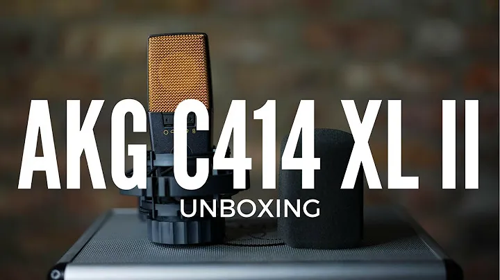 Распаковка конденсаторного микрофона AKG C414 XL II
