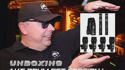 Claudio's Channel AKG Drum Set Session I Unboxing